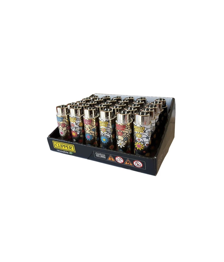 30 Clipper CP11 Classic Large Pop Cover Chic Spring Lighters - FCL3T088H