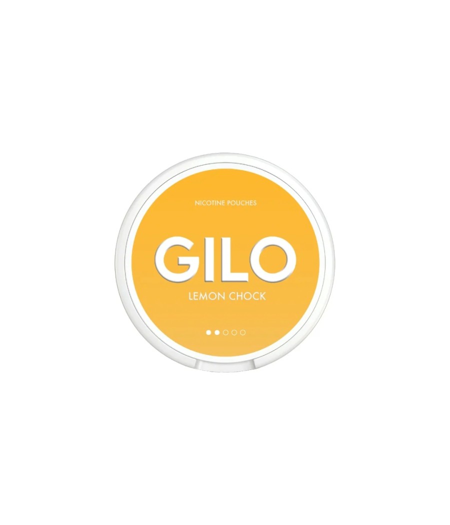 8mg GILO Nicotine Pouch Lemon Chock - 20 Pouches (Buy 1 Get 1 Free)
