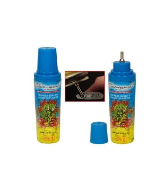 20 x Universal Tattoo Lighter Gas Refill Fluid