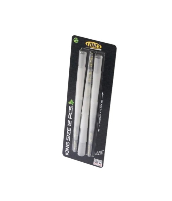 Cones King Size pre-rolled Cones - 12 Pieces