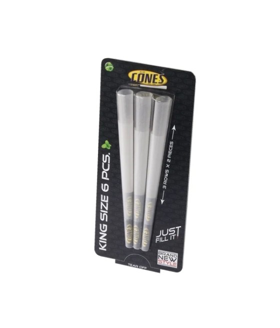 Cones King Size Pre-rolled 6 Pieces Blister Pack