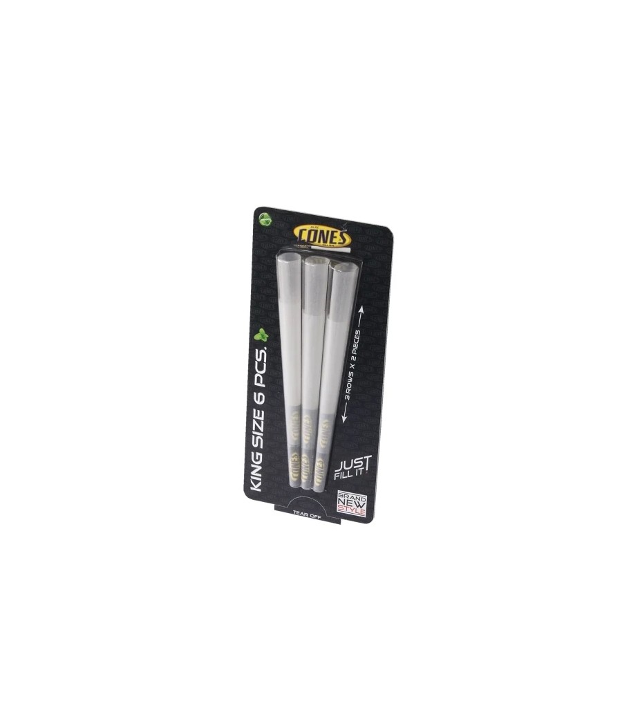 Cones King Size Pre-rolled 6 Pieces Blister Pack
