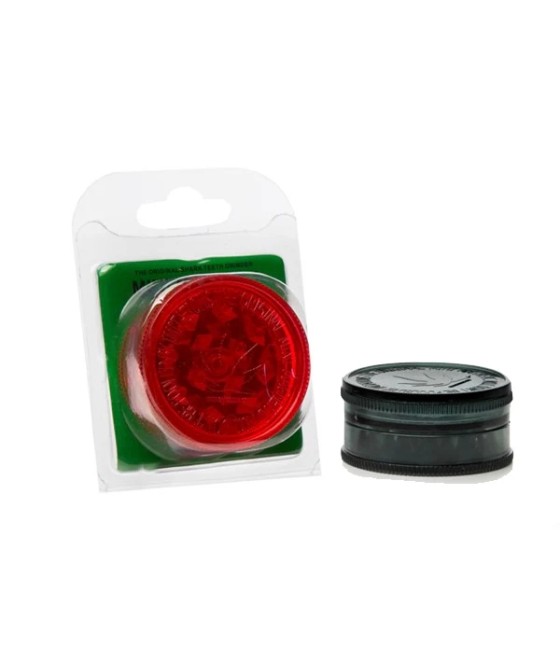 12 x 3 Parts Mini NO.1 Magnetic Plastic 40mm Grinder - HX234