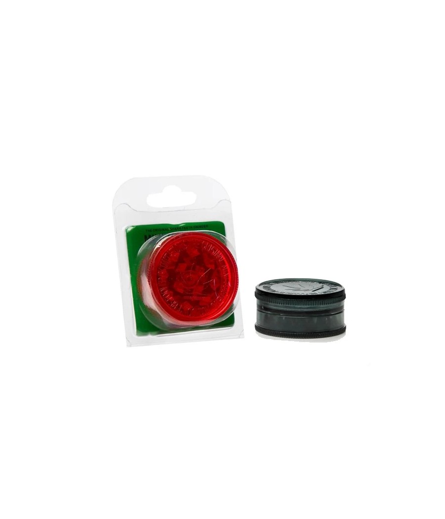 12 x 3 Parts Mini NO.1 Magnetic Plastic 40mm Grinder - HX234
