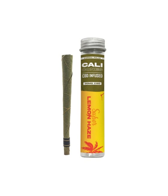 CALI CONES Cordia 30mg Full Spectrum CBD Infused Palm Cone - Super Lemon Haze