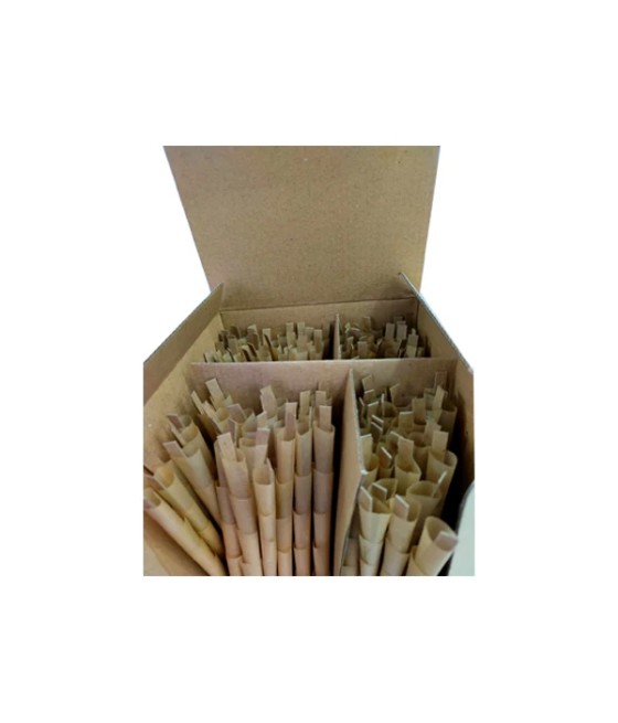 900 x Mountain High Small 1 1/4 Pre-Rolled BULK Cones Natural