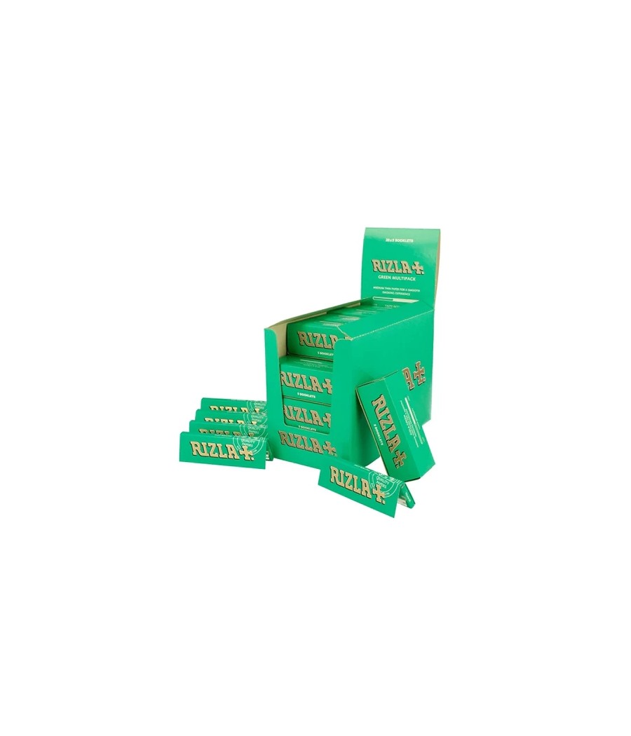 100 Green Multipack Regular Rizla Rolling Papers