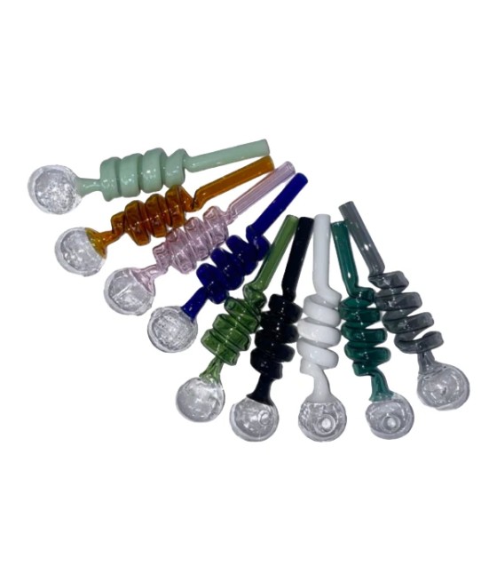 10 x Spring Glass Pipe - OB1051