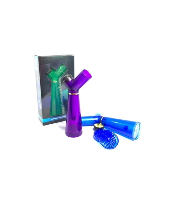 New Plastic Water Pipe With Grinder Base - YD240
