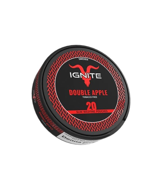 20mg Ignite Double Apple Slim Nicotine Pouches - 20 Pouches