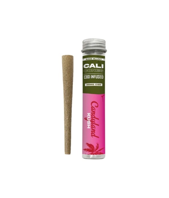CALI CONES Sage 30mg Full Spectrum CBD Infused Cone - Candyland Kush