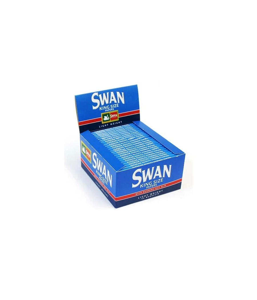 50 Swan Blue King Size Rolling Papers