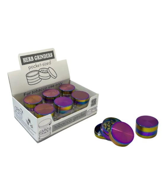 3 Parts Rainbow Metal Grinder - DK-5662-3