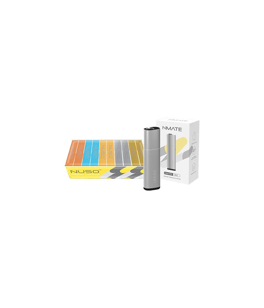 NUSO Heated Tobacco Sticks Multi Pack - 10 Boxes (Free Nmate Pear White Device)