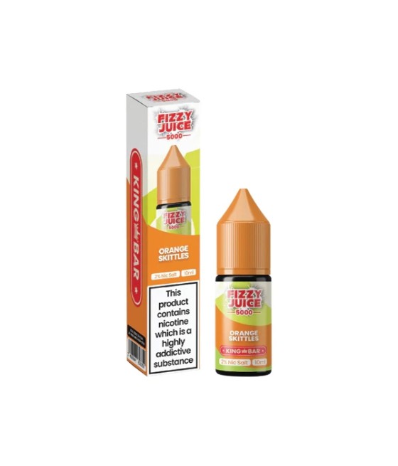 10mg Fizzy Juice King Bar 10ml Nic Salts (50VG/50PG)