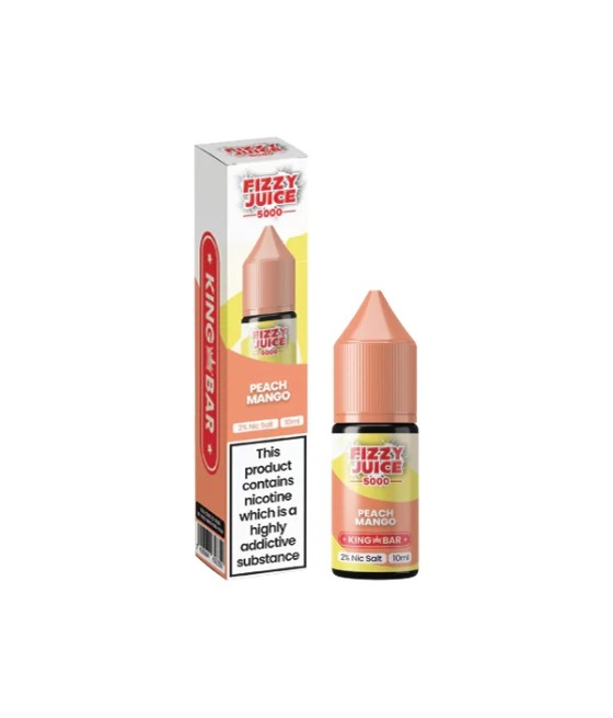10mg Fizzy Juice King Bar 10ml Nic Salts (50VG/50PG)