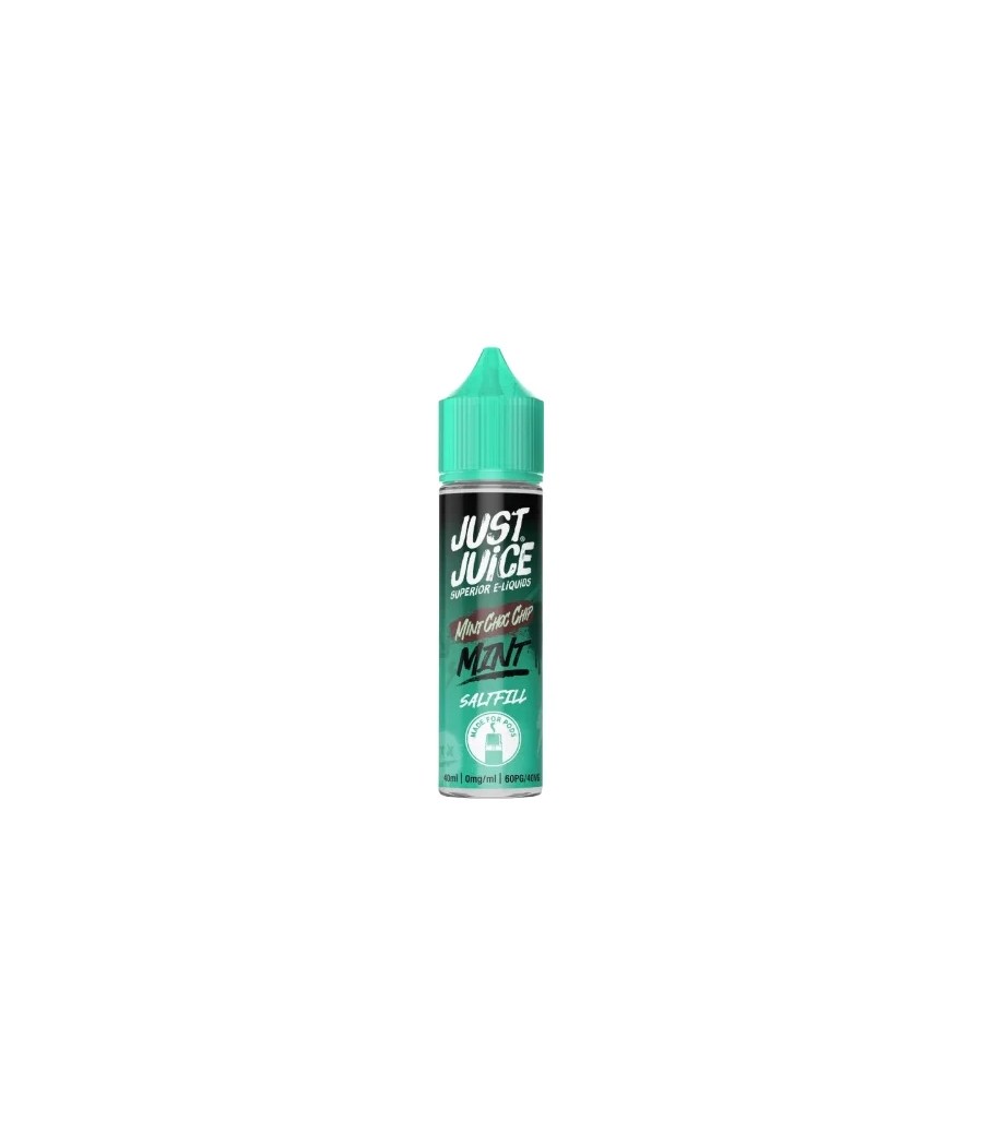 0mg Just Juice Mint 40ml Saltfills (40VG/60PG)