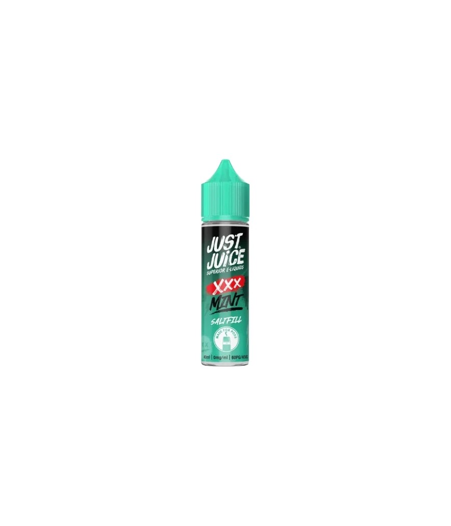 0mg Just Juice Mint 40ml Saltfills (40VG/60PG)