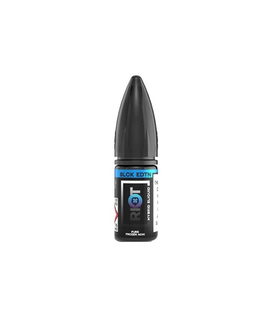 20mg Riot Squad Black Edition V2 Nic Salts 10ml (50VG/50PG)