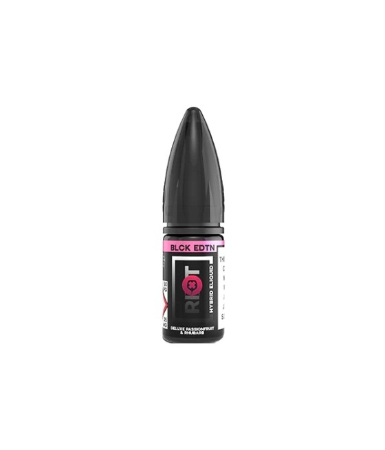 20mg Riot Squad Black Edition V2 Nic Salts 10ml (50VG/50PG)