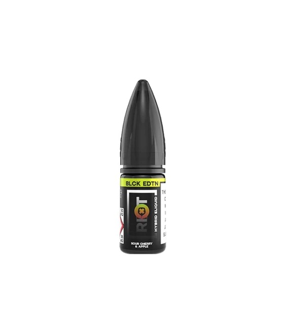 20mg Riot Squad Black Edition V2 Nic Salts 10ml (50VG/50PG)