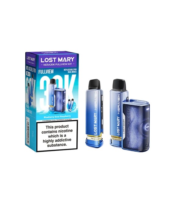 20mg LOST MARY Nera 30K Prefilled Pod Vape Kit - 30000 Puffs