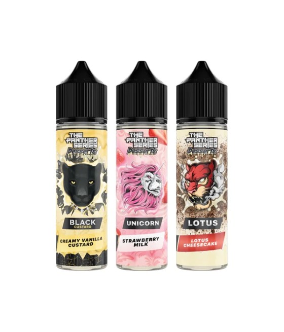 The Panther Series Desserts By Dr Vapes 50ml Shortfill 0mg (78VG/22PG)