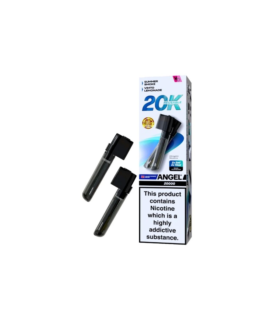 20mg Angel 20K Pods By Vapes Bars Holiday Edition Prefilled Pods