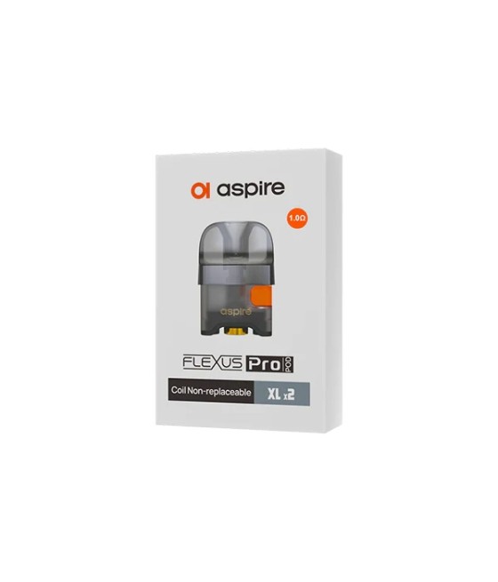 Aspire Flexus Pro Replacement Pods XL (0.6Ohm, 1.0Ohm)