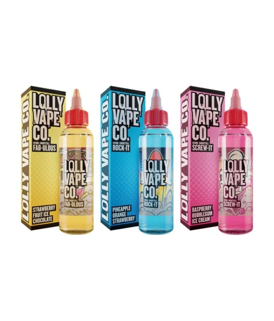 Lolly Vape Co 100ml Shortfill 0mg (80VG/20PG)