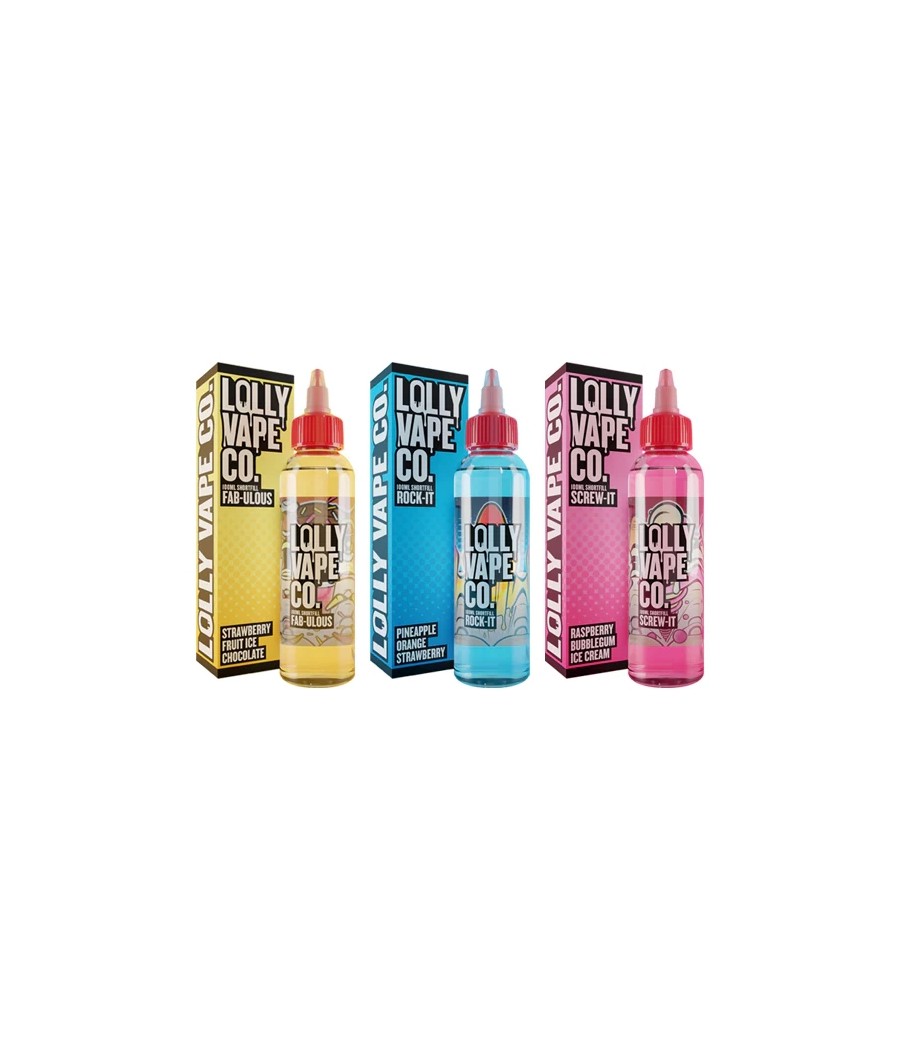 Lolly Vape Co 100ml Shortfill 0mg (80VG/20PG)