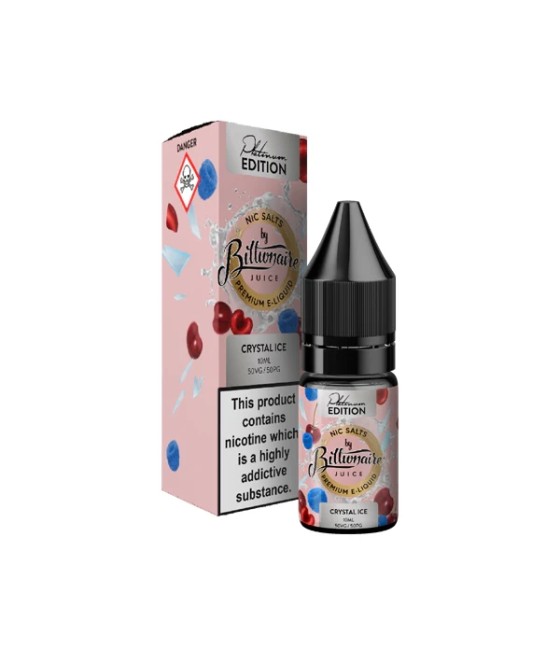 10mg Billionaire Juice Platinum Edition 10ml Nic Salts (50VG/50PG)