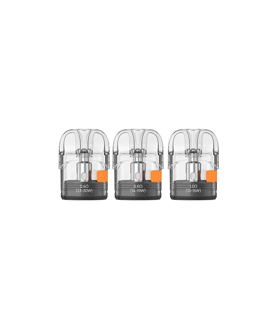 Aspire Pixo Replacement Pods 2ml (0.4Ohm, 0.6Ohm, 1.0Ohm)