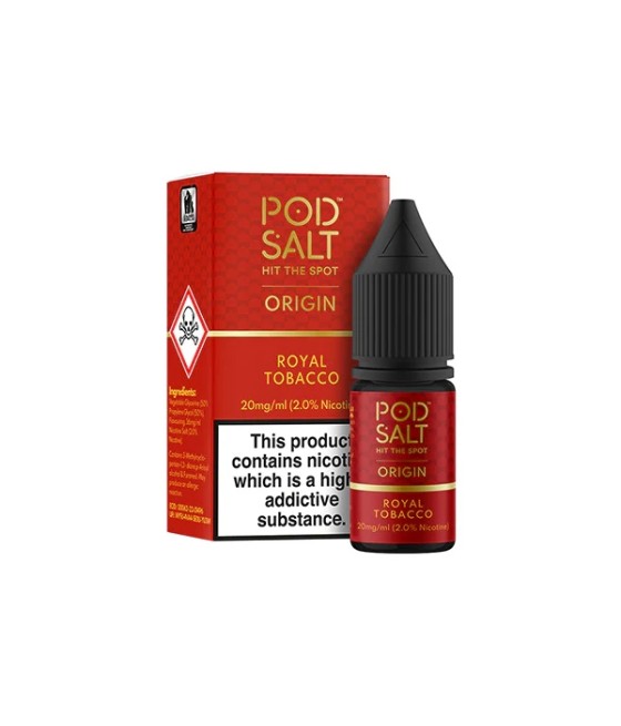 20mg Pod Salt Origins 10ml Nic Salt (50VG/50PG)