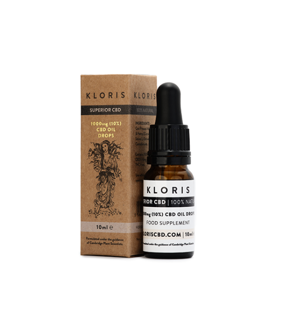 Kloris 1000mg (10%) CBD Oil...