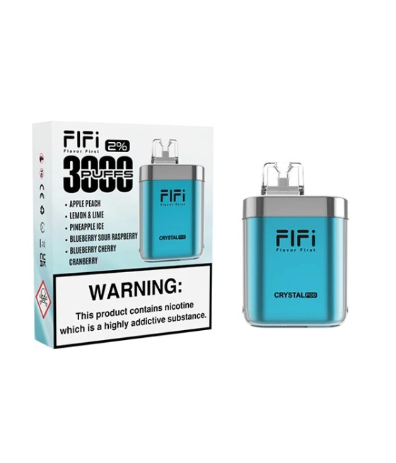 FLFI Crystal 5 in 1 Pod Kit 3000 Puffs