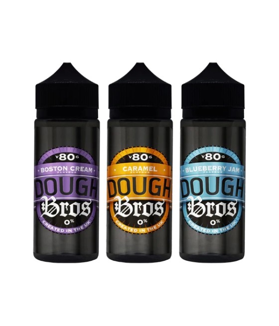 Dough Bros 100ml Shortfill 0mg (80VG/20PG)