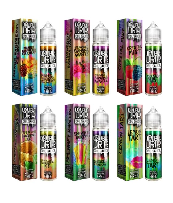 Double Drip 0mg 50ml Shortfill (80VG/20PG)