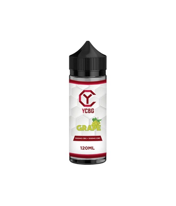 yCBG 1000mg CBD + 1000mg CBG E-liquid 120ml (BUY 1 GET 1 FREE)