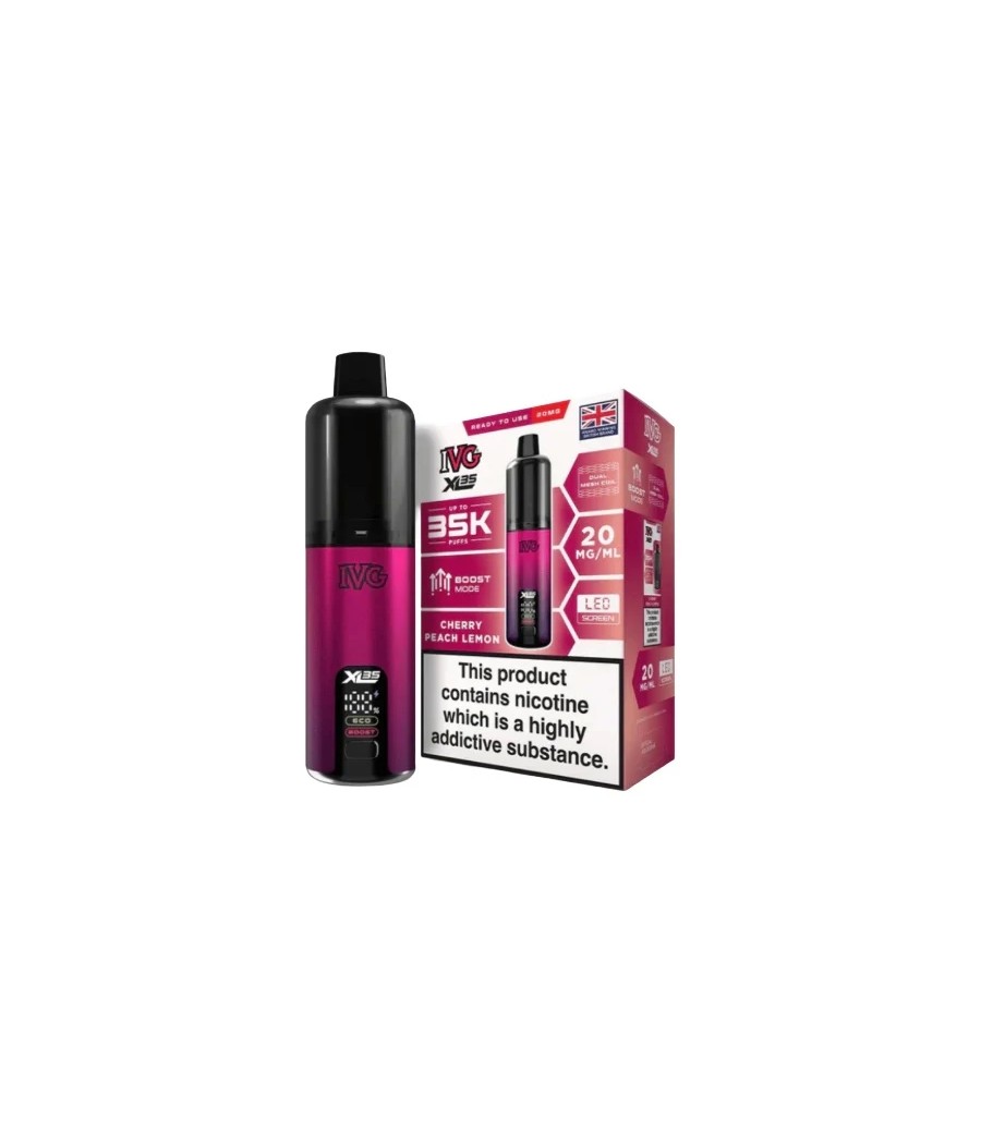 20mg IVG XL 35K Prefilled Pod Vape Kit 35000 Puffs