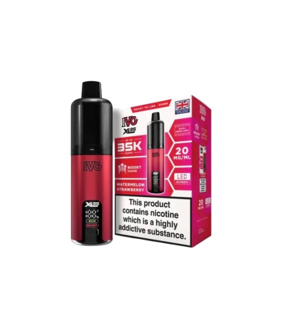 20mg IVG XL 35K Prefilled Pod Vape Kit 35000 Puffs