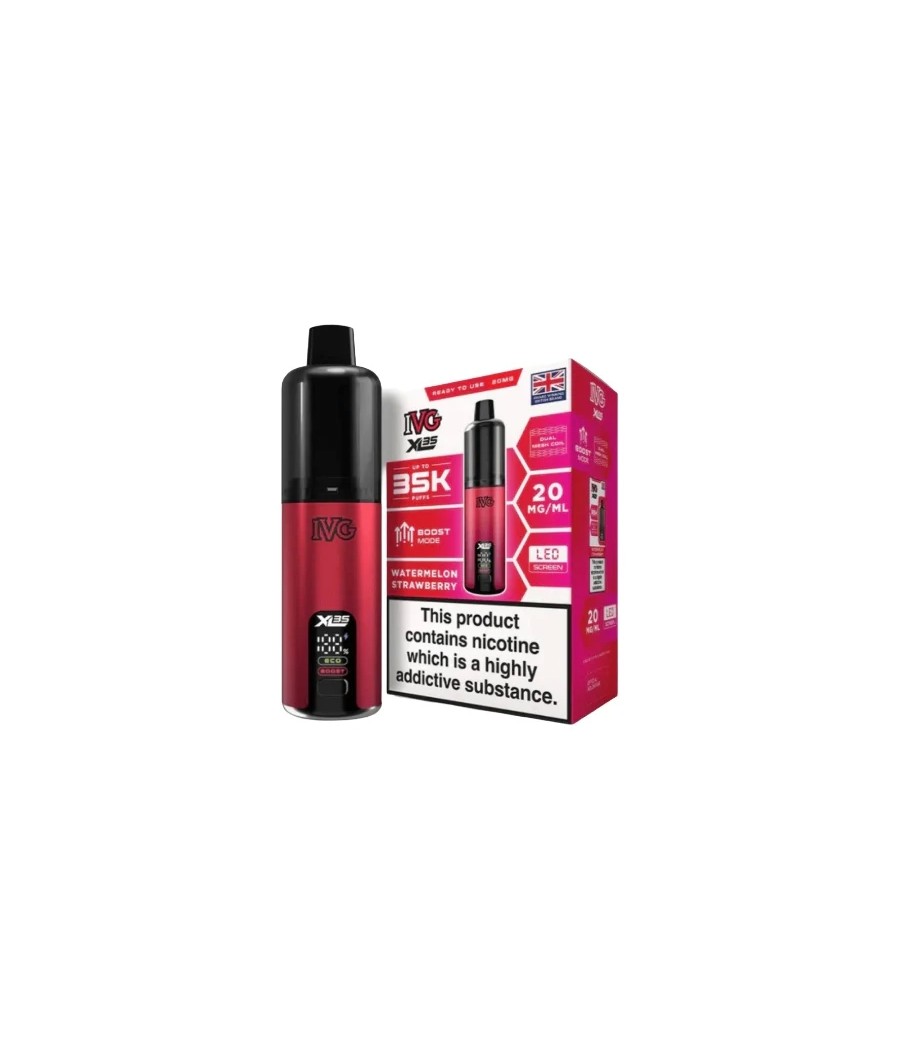 20mg IVG XL 35K Prefilled Pod Vape Kit 35000 Puffs