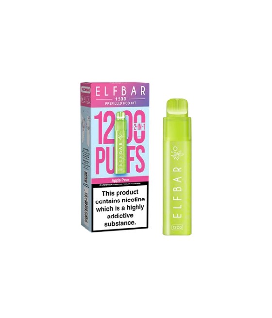 20mg ELF Bar 1200 Prefilled Pod Kit 1200 Puffs