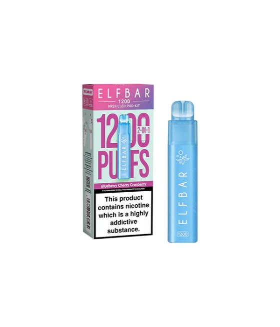 20mg ELF Bar 1200 Prefilled Pod Kit 1200 Puffs