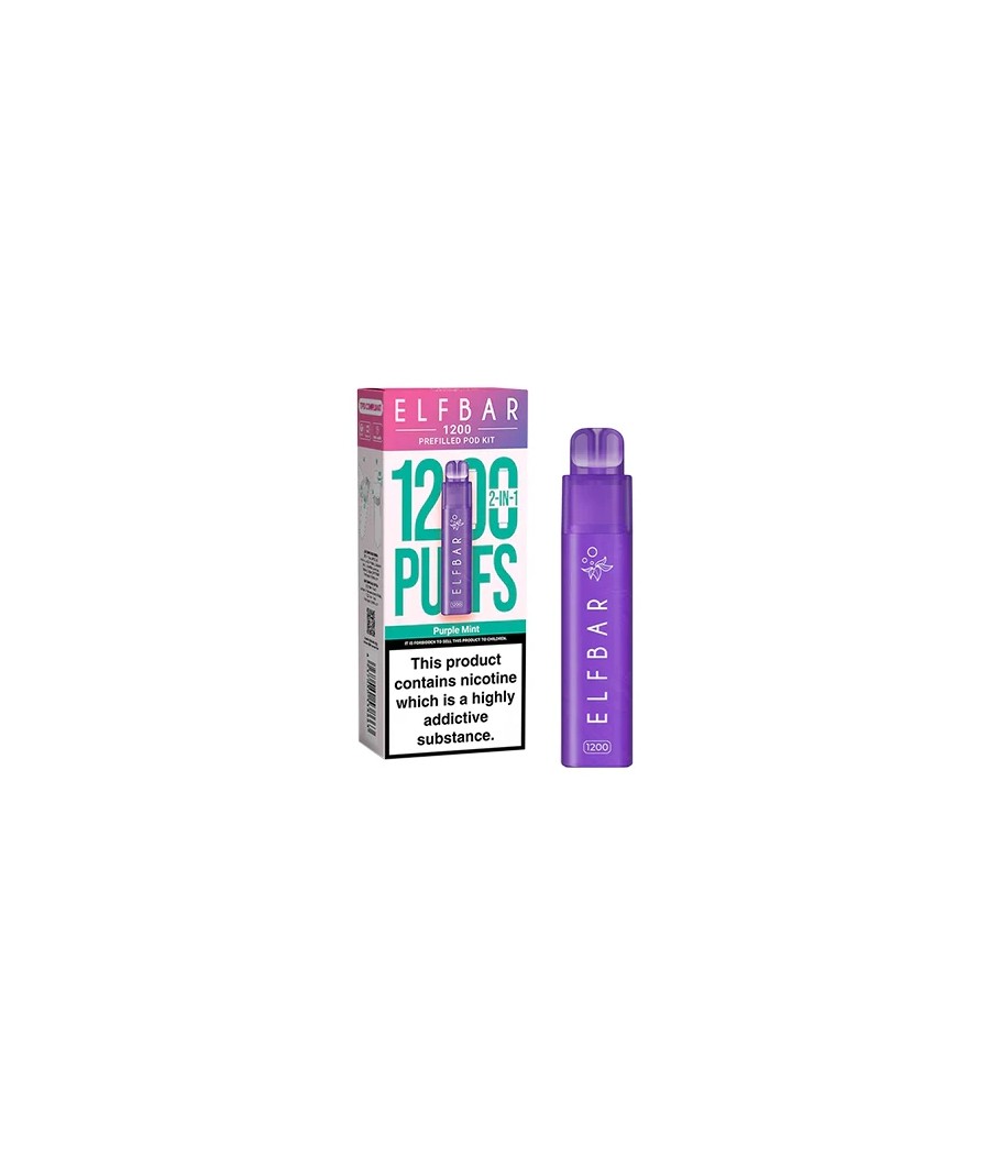 20mg ELF Bar 1200 Prefilled Pod Kit 1200 Puffs
