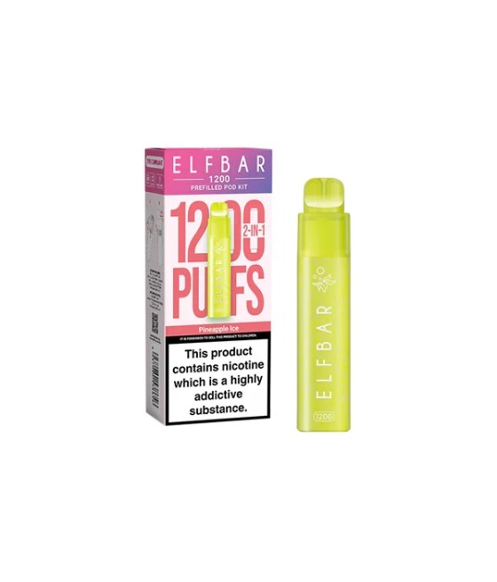 20mg ELF Bar 1200 Prefilled Pod Kit 1200 Puffs