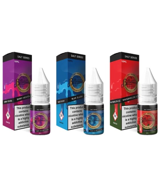 10mg Billionaire Juice Salt Series 10ml Nic Salts (50VG/50PG)