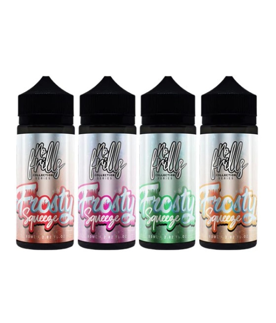 No Frills Collection Frosty Squeeze 80ml Shortfill 0mg (80VG/20PG)