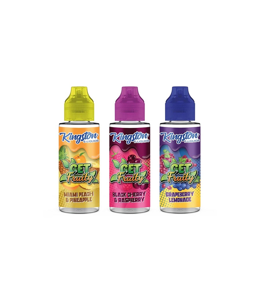 Kingston Get Fruity 100ml Shortfill 0mg (70VG/30PG)