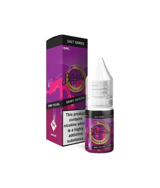 20mg Billionaire Juice Salt Series 10ml Nic Salts (50VG/50PG)